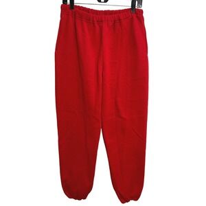 Vintage 90s Russell Athletic‎ Red Sweatpants Made in USA Jogger Sweats Size L